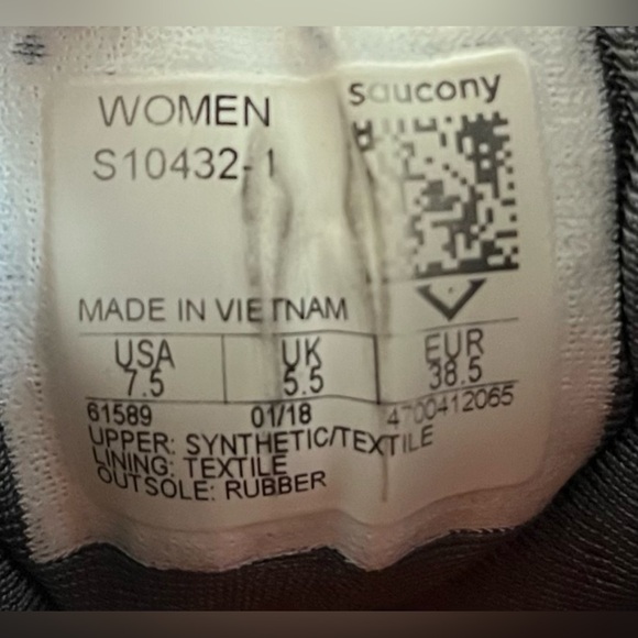 Saucony Cohesion 11 Gray & Mint Running Shoes, Women’s 7.5 - Picture 8 of 8